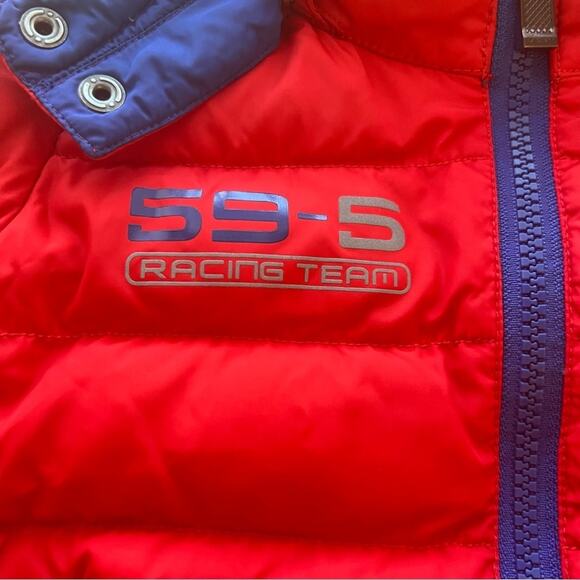 Hackett London Aston Martin Racing Red Down Puffer Jacket Toddler Size 24 months - Picture 15 of 16